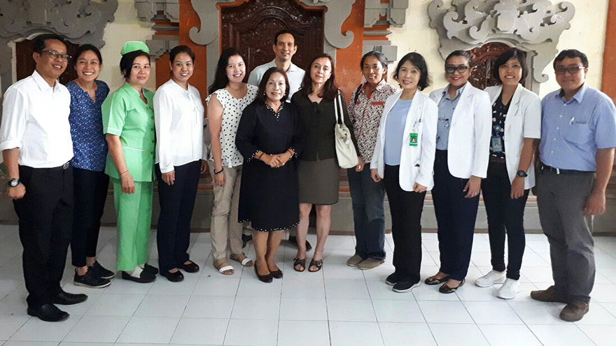 Site visit at Sanglah Hospital, Bali