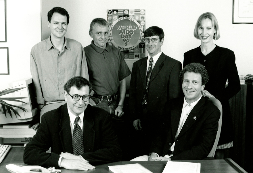 The Kirby Institue leadership team in 1994