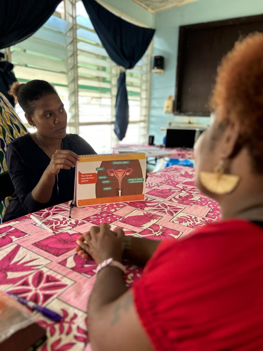Cervical screening training in Papua New Guinea